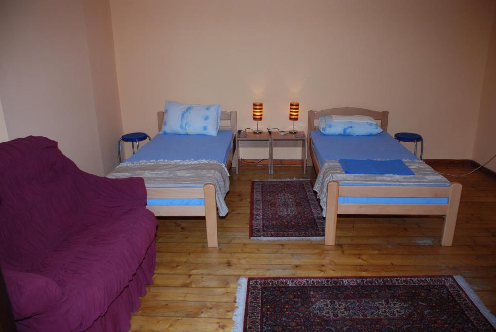 Central Station Hostel Belgrád Szoba fotó